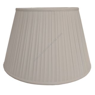 Elstead Lighting / Lampshades / 20 Cotton Box Pleat Oyster 51 cm