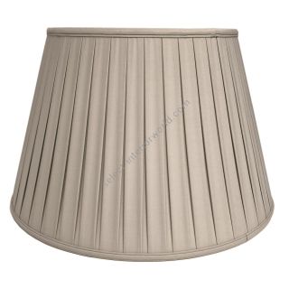 Elstead Lighting / Lampshades / 22 Cotton Box Pleat Oyster 56 cm