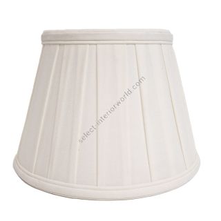 Elstead Lighting / Lampshades / 8 Cotton Box Pleat Ivory 20 cm