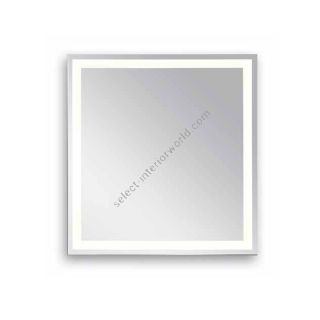 Estro / Square mirror with LED lighted / Alabaster R748