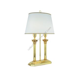 Estro / 2-Light Table Lamp Classic Style / PRINCE 487