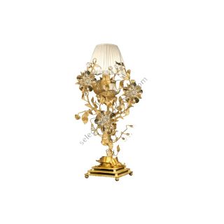 Mechini / Table Lamps / Bohemian Crystal and Murano Glass F106/1 Bis