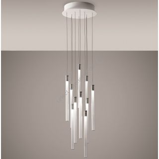 Fabbian / LED Ceiling Lights / Multispot Tooby F32 10 spots