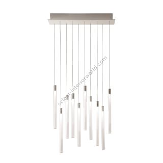 Fabbian / LED Ceiling Lights / Multispot Tooby F32 10 spots 60x15cm