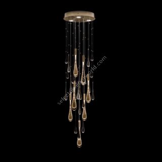 Fine Art Handcrafted Lighting / Pendants & Suspension Lights / Rain Round 100136