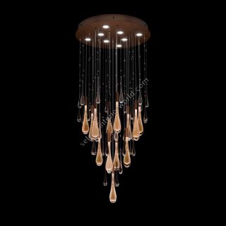 Fine Art Handcrafted Lighting / Pendants & Suspension Lights / Rain Round 100137
