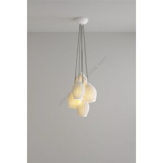 Original BTC / Pendants & Suspension Lights / Fin Grouping of 5