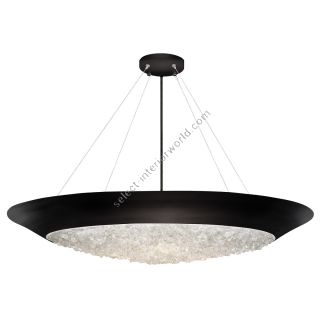 Fine Art Handcrafted Lighting / Pendant Lights / Arctic Halo 32″ Round 876440