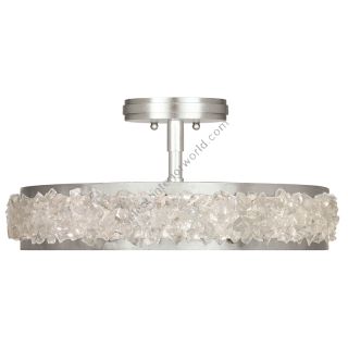 Fine Art Handcrafted Lighting / Semi-Flush Mounts / Arctic Halo 23″ Round 879940
