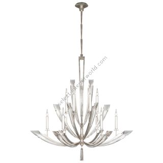 Fine Art Handcrafted Lighting / Chandelier / Vol de Cristal 54″ Round 789840