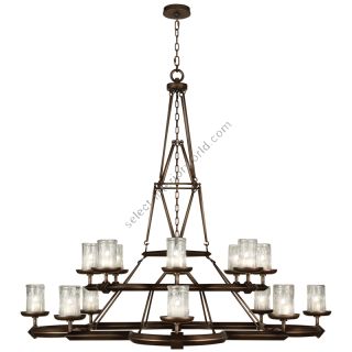 Fine Art Handcrafted Lighting / Chandeliers / Liaison 58″ Round 860540