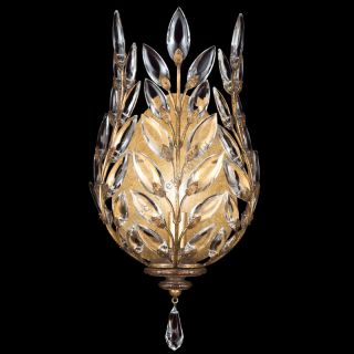 Fine Art Handcrafted Lighting / Wall Sconces / Crystal Laurel 17″ 759550 773850