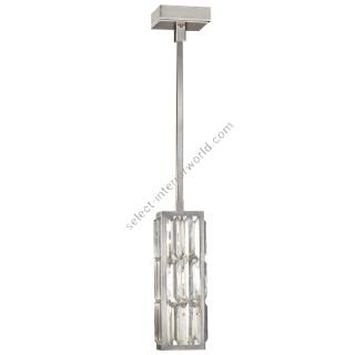 Fine Art Handcrafted Lighting / Square Drop Lights / Crystal Enchantment 5″ 811540