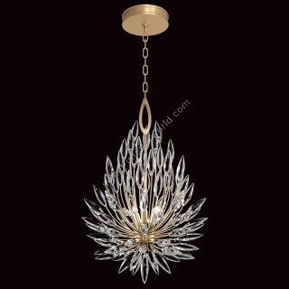 Fine Art Handcrafted Lighting / Pendant Lights / Lily Buds 19″ Round 881640