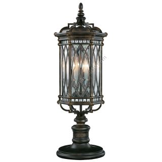 Fine Art Handcrafted Lighting / Outdoor Adjustable Pier/Post Mount / Warwickshire 32″ 611283