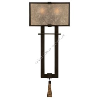 Fine Art Handcrafted Lighting / Wall Sconces / Singapore Moderne 24″ 600550