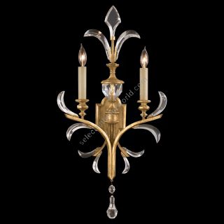 Fine Art Handcrafted Lighting / Wall Sconces / Beveled Arcs 32″ 704850 760750