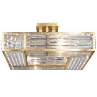Fine Art Handcrafted Lighting / Semi-Flush Mounts / Crystal Enchantment 25″ Square 811640