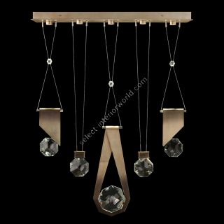 Aria 43″W Round Pendant 100006 by Fine Art Handcrafted Lighting