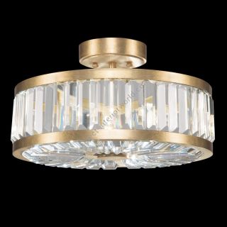 Fine Art Handcrafted Lighting / Semi-flush Mount / Crystal Enchantment 16″ Round 815740