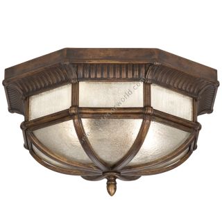 Fine Art Handcrafted Lighting / Outdoor Flush Mount / Holland Park 16″ 845282