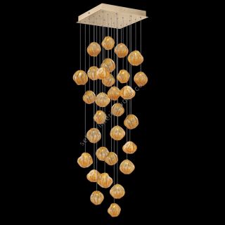 Fine Art Handcrafted Lighting / Pendant Lights / Vesta 30″ Square 867640