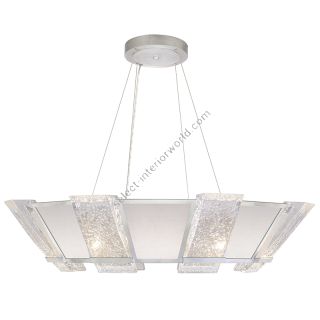 Fine Art Handcrafted Lighting / Pendant Lights / Crownstone 38″ Round 890640