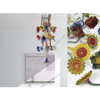 Glass & Glass Murano / Chandeliers / Forme Colorate C-Ikebana 2