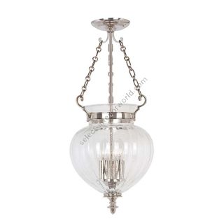 Elstead Lighting / Pendant Lights / Finsbury Park 3 Medium Polished Nickel