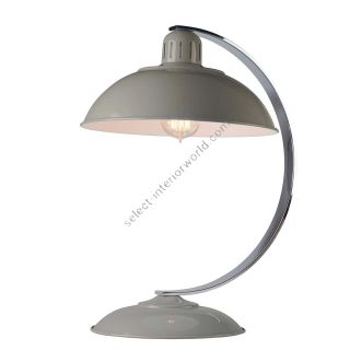 Elstead Lighting / Table Lamps / Franklin 1 Tarpaulin Grey