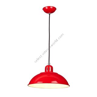Elstead Lighting / Pendant Lights / Franklin 1 Red