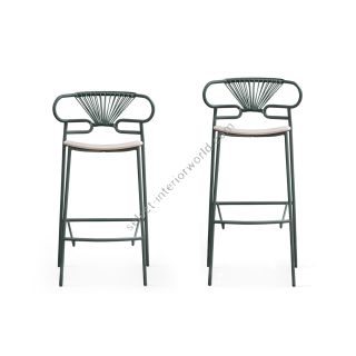 Traba / Stools / Genoa Met Cross Stool TR-0049-MET-CROSS