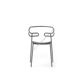Traba / Chairs / Genoa Met Pu Armchair TR-0048-MET-PU