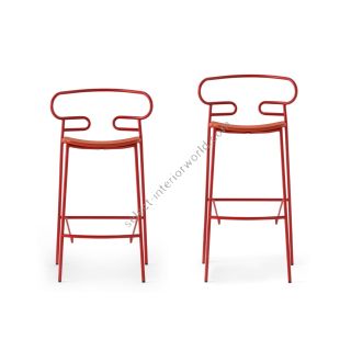 Traba / Outdoor Stools / Genoa Met Pu Stool TR-0049 MET PU