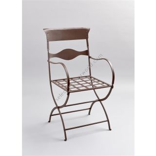 Officina Ciani / Outdoor Chairs / Stainless Steel Foldable GF4026CH-B Due lamiere
