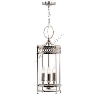 Elstead Lighting / Chandeliers / Guildhall Polished Nickel