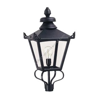 Elstead Lighting / Head for Outdoor Post Lights / Grampian Black
