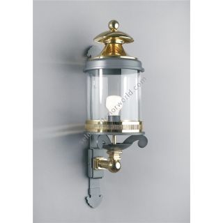 Officina Ciani / Outdoor Wall Lights / Iron and Brass GL3021WA-1 Cilindro