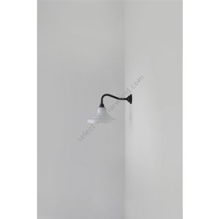 Original BTC / Wall Lights / Glass School Size 1