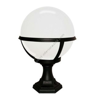Elstead Lighting / Outdoor Pedestal Lights / Glenbeigh 1 Porch Lantern Black