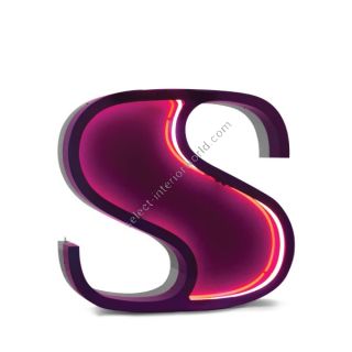 DelightFULL / Floor or Wall Lamps / Light Letter S | Graphic Letters "S"