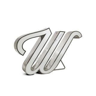 DelightFULL / Floor or Wall Lamps / Light Letter W | Graphic Letters "W"