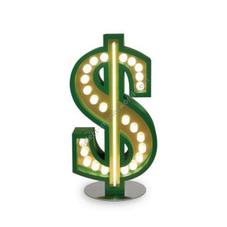 DelightFULL / Floor or Wall Lamps / Light Symbol $ | Graphic Symbols Dollar