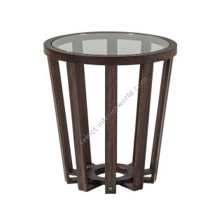 Adriana Hoyos / Side & Lamp Tables / Galapagos End Table 100 Glass Top