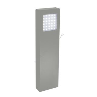Elstead Lighting / Outdoor Bollard Lights / Beta Mini Double Sided Matt Silver