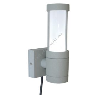 Elstead Lighting / Outdoor Wall Lights / Beta Plain Matt Silver