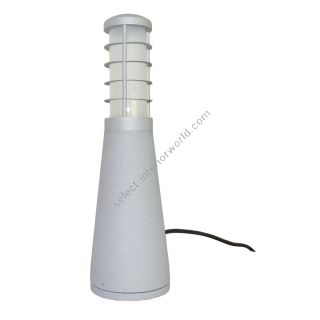 Elstead Lighting / Outdoor Bollard Lights / Beta Aluminium 4-Ring Matt Silver