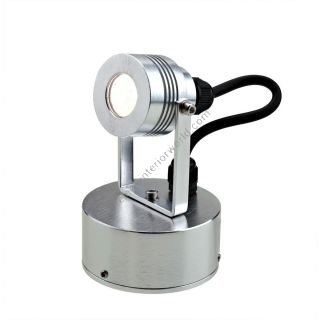 Elstead Lighting / Outdoor Spotlights / Elite Small Wall Fitting Anodised Aluminium