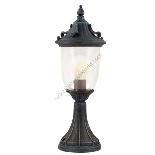 Elstead Lighting / Outdoor Pedestal Lights / Elkstone 1 Verdigris