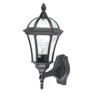 Elstead Lighting / Outdoor Wall Lights / Ledbury 1 Lantern Black